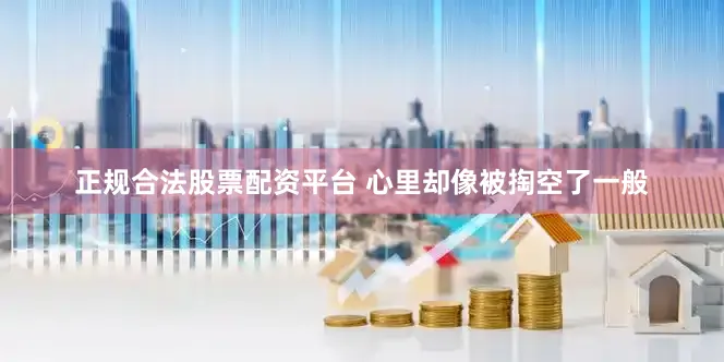 正规合法股票配资平台 心里却像被掏空了一般